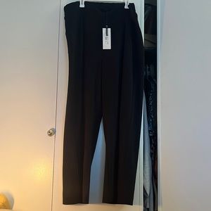 Black Curvy Trouser - UK River Island size UK22 US18